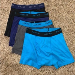 4 Alfani Boxer Briefs Size Small - Preowned Lot